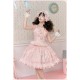 Summer Fairy Sanrio Characters Piano Top Blouse Cardigan Waistless JSK and Sets(Reservation/Full Payment Without Shipping)